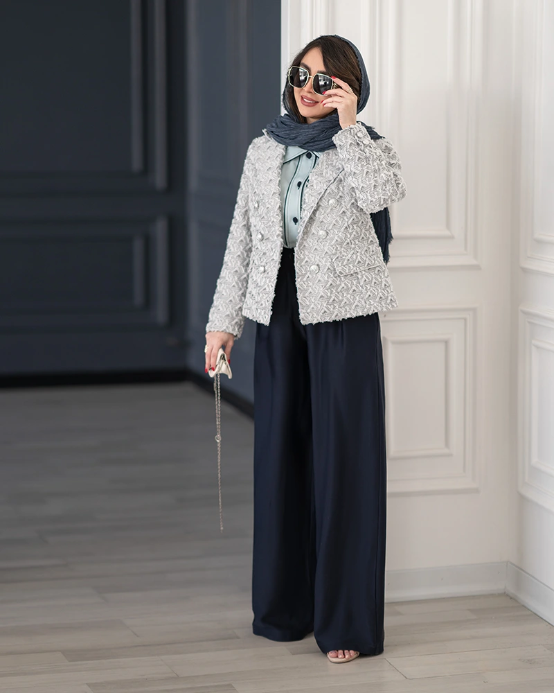 ست کت آسا، شومیز مغزی و شلوار رایا